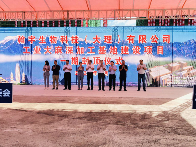 “麻”不停蹄 尊龙凯时-人生就是搏药业大理工业大麻深加工基地207